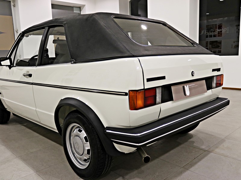 1981 VW Golf Cabriolet GLi  1.6 110HP - 102.300Kms